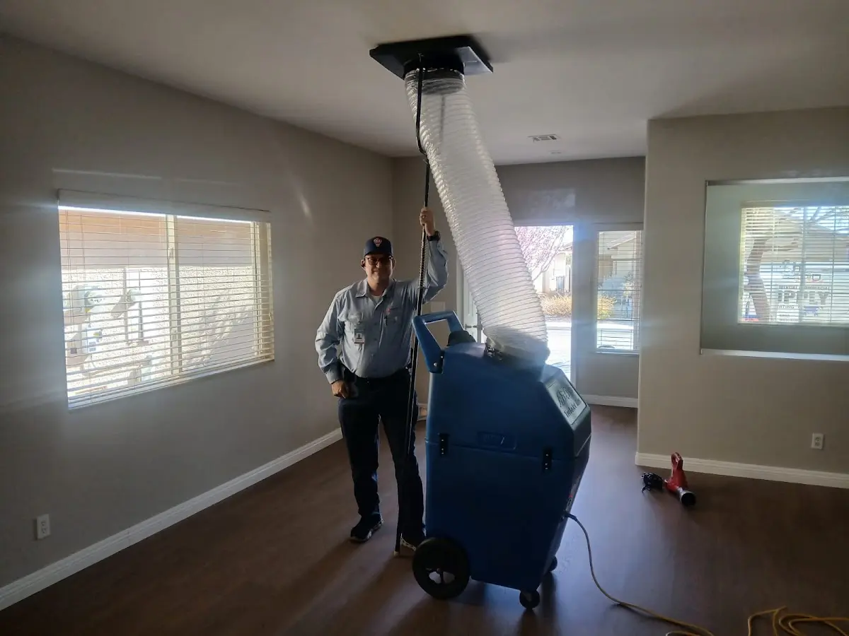 Professional Emergency HVAC Repair work inside a Ontario home